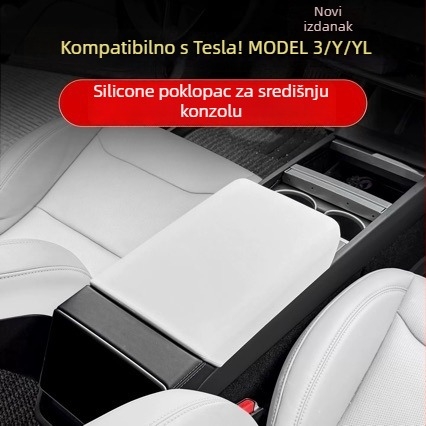 Zaštitni poklopac kutije naslona za ruke Tesla Model 3/Y — težina 280 g, Marka Nothing, Materijal: Drugo
