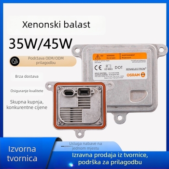 Balast za Xenon lampe s brzim pokretanjem, 35W/45W, vodootporan za prednja svjetla automobila