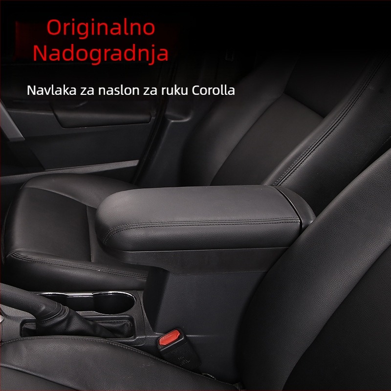 Crossing the River Poklopac kutije naslona za Toyota Corolla — plastika, 2 kg, podrška pri ugradnji