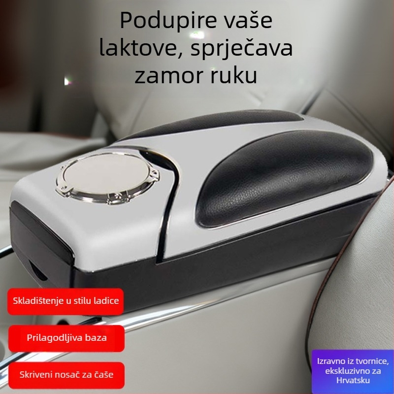 AC-464 Univerzalna kutija za naslon automobila, plastika, 1100 g, velika kapaciteta skladištenja, obrada po narudžbi