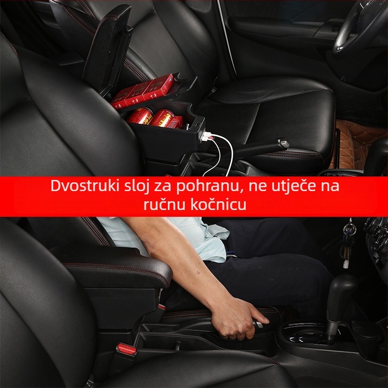 Konzola naslona za ruku Chevrolet Tracker za model Chuangku – plastika, 2,5 kg, dijelovi za modifikaciju automobila, prilagodljivo obrađivanje