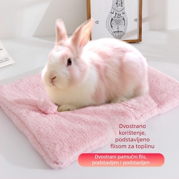 Pamukasto gnijezdo za mala kućne ljubimce, jesen-zima: ležaljka za zečeve, debelo toplo gnijezdo za hrčke, gnijezdo od pamuka za glodavce