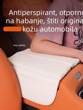 Kožna podložna podrška za Tank 500 – Armor 28 Ultra, središnji naslon, protuklizno, 250 g, prilagodljivo