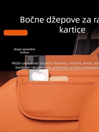 Kožna podložna podrška za Tank 500 – Armor 28 Ultra, središnji naslon, protuklizno, 250 g, prilagodljivo