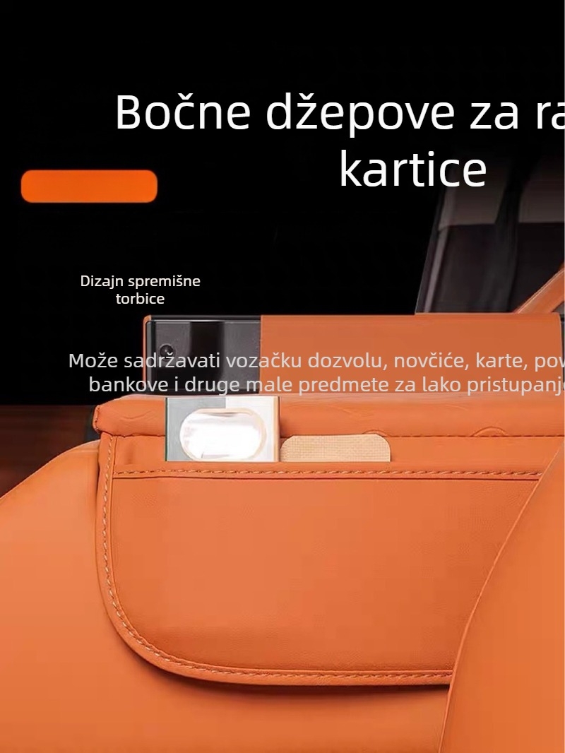 Kožna podložna podrška za Tank 500 – Armor 28 Ultra, središnji naslon, protuklizno, 250 g, prilagodljivo