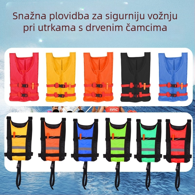 Spašavajući prsluk za odrasle, profesionalni, s velikom plutnošću, pogodan za Dragon Boat, kajak i paddle board — Peihao