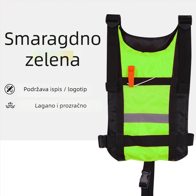 Spašavajući prsluk za odrasle, profesionalni, s velikom plutnošću, pogodan za Dragon Boat, kajak i paddle board — Peihao