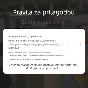 Jednokratna papirnata pepeljara – Wojia premium model; materijal papir; pogodna za dom, ured, hotel i kafić; prilagodba dostupna