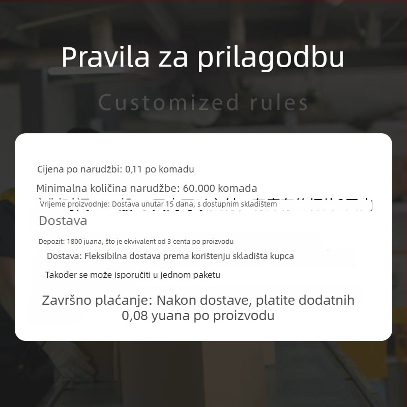 Jednokratna papirnata pepeljara – Wojia premium model; materijal papir; pogodna za dom, ured, hotel i kafić; prilagodba dostupna