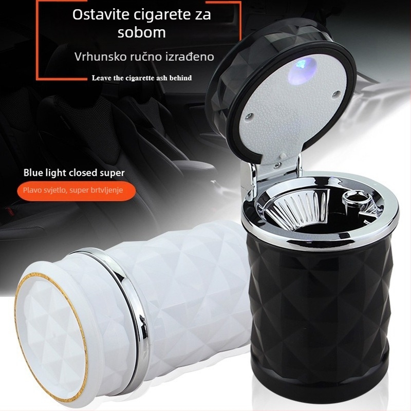 Popolnjak za automobil, ABS materijal, 100 g, lijevanje, Diamond Ashtray