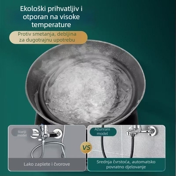 Tuš cijev PVC - otpornost na visoke temperature, moderan minimalistički stil, marka Jomnw