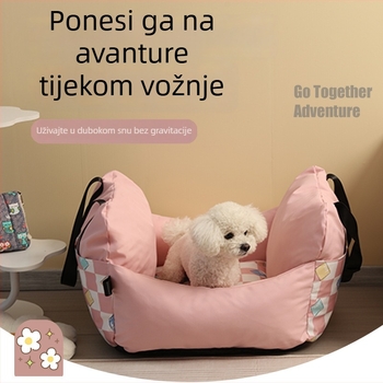 Ležaljka za kućne ljubimce – vodootporna, uklonjiva i periva, s PP vlaknom punjenja