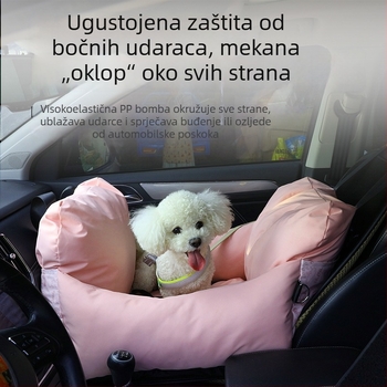 Ležaljka za kućne ljubimce – vodootporna, uklonjiva i periva, s PP vlaknom punjenja