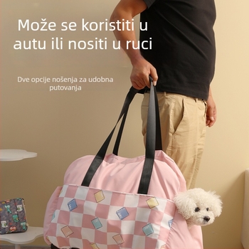 Ležaljka za kućne ljubimce – vodootporna, uklonjiva i periva, s PP vlaknom punjenja