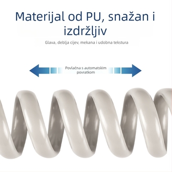 Tuš glava s pištolom za bidet i vodovodnim priključkom | Materijal PU, Nazivni tlak 0,8 MPa, Radna temperatura 100°C, Navojni spoj, Model 4-točaka