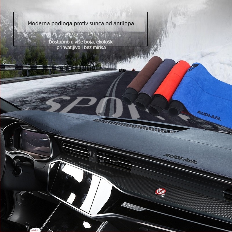 Kožna podloga za ploču automobila – protuklizna i zaštita od sunca