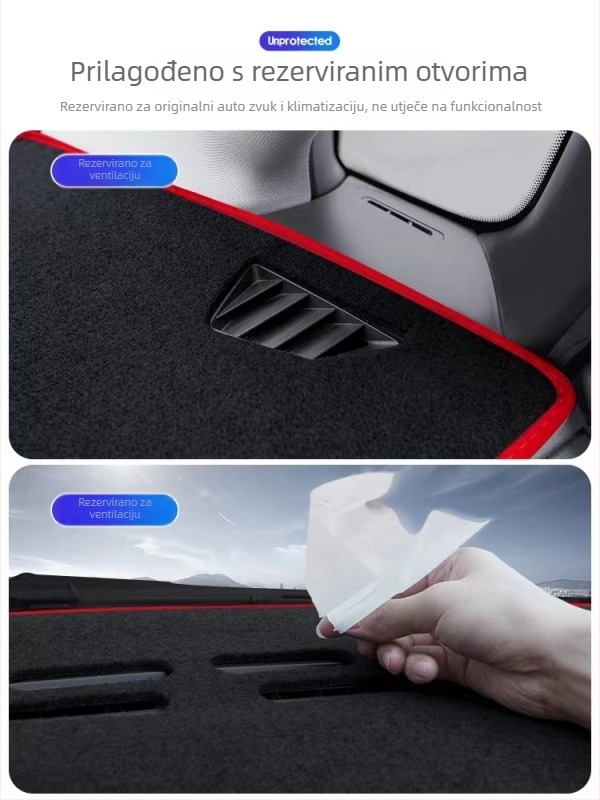 Che an Chi Poliester Četiri Godišnja Doba Univerzalni Pokrov Instrumentne Ploče Automobila sa Logom