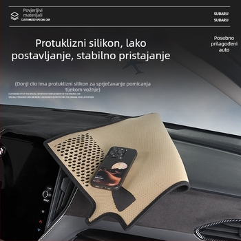 Spire plišani zaštitni mat za središnju ploču instrumenata Subaru Crosstrek – univerzalno za četiri sezone, poseban automobil stil