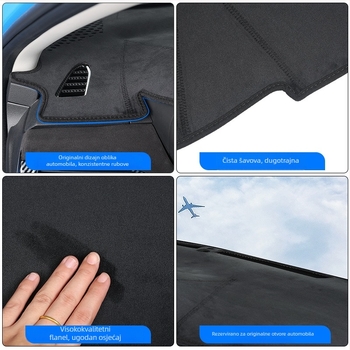 Spire plišani zaštitni mat za središnju ploču instrumenata Subaru Crosstrek – univerzalno za četiri sezone, poseban automobil stil