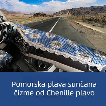 Mat za radni stol od chenilla, zaštita od svjetla, protuklizna, sve sezone
