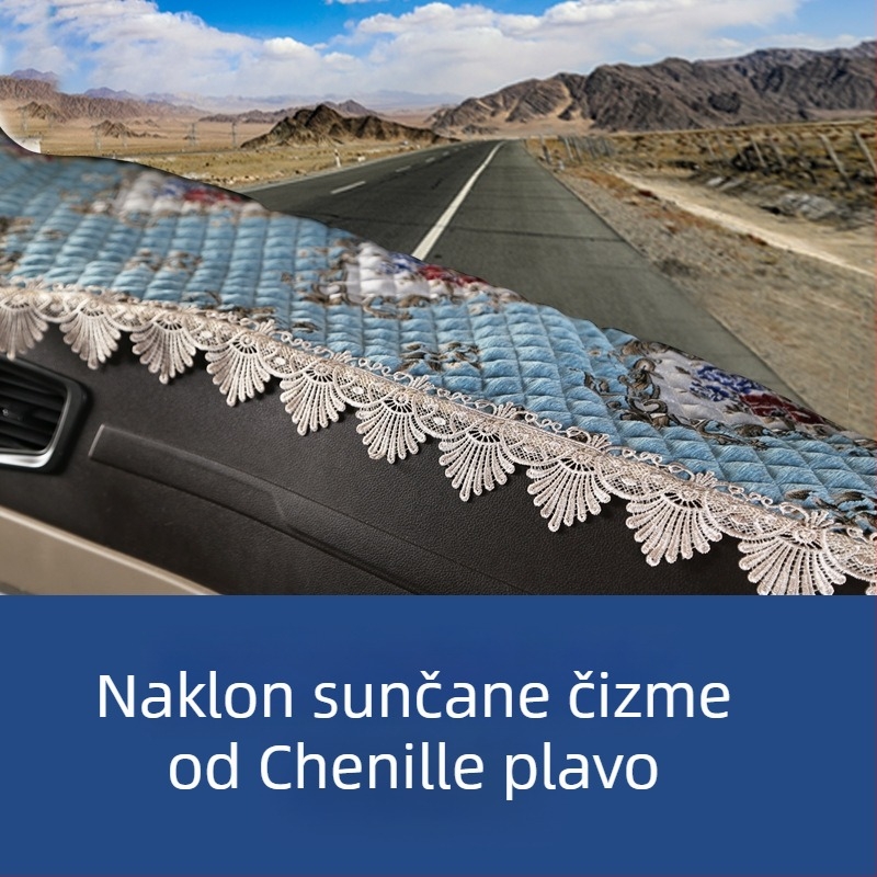 Mat za radni stol od chenilla, zaštita od svjetla, protuklizna, sve sezone