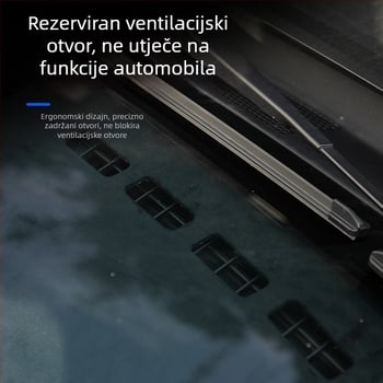 Ushilife Kožna podloga za središnju konzolu Ford Ranger – toplinska izolacija i zaštita od odsjaja, sve sezone