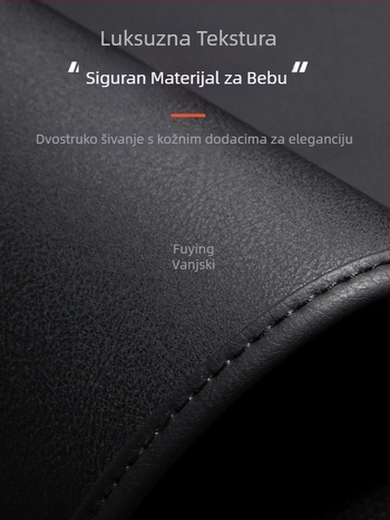 Podloga za ploču za Honda CR-V, koža od mikrovlakana, uzorak s logom marke