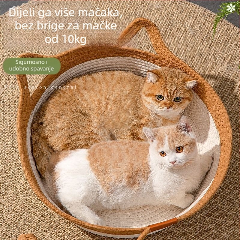 Mačje gnijezdo od tkanine — pleteni dizajn, Senwei, gnijezdo za kućne ljubimce