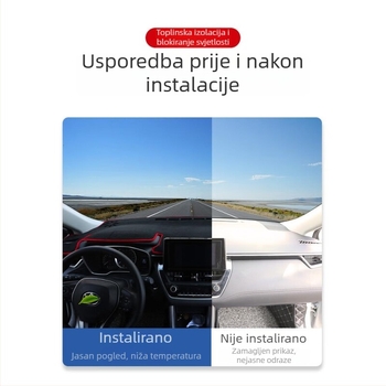 Sjenilna podloga za središnji panel BYD Seal 06dmi — poliestersko vlakno, anti-refleksija, toplinska izolacija