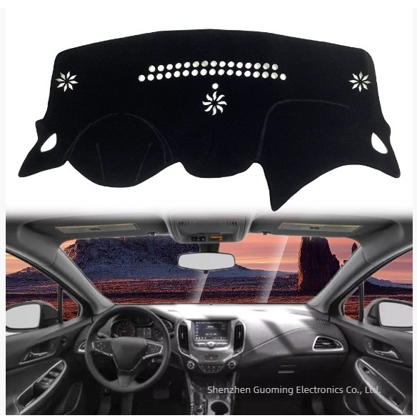 Pokrov za središnju ploču automobila — zaštita od sunca, anti-slip, zaštita od svjetla, materijal poliester-silikon, prilagođeni logo, sve sezone, Emperor Shang