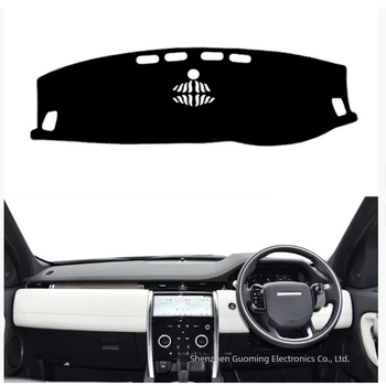 Pokrov ploče automobila - koža, logotip marki, privatna marka, prilagodljivo (za Land Rover Discovery Sport 2015-2021)