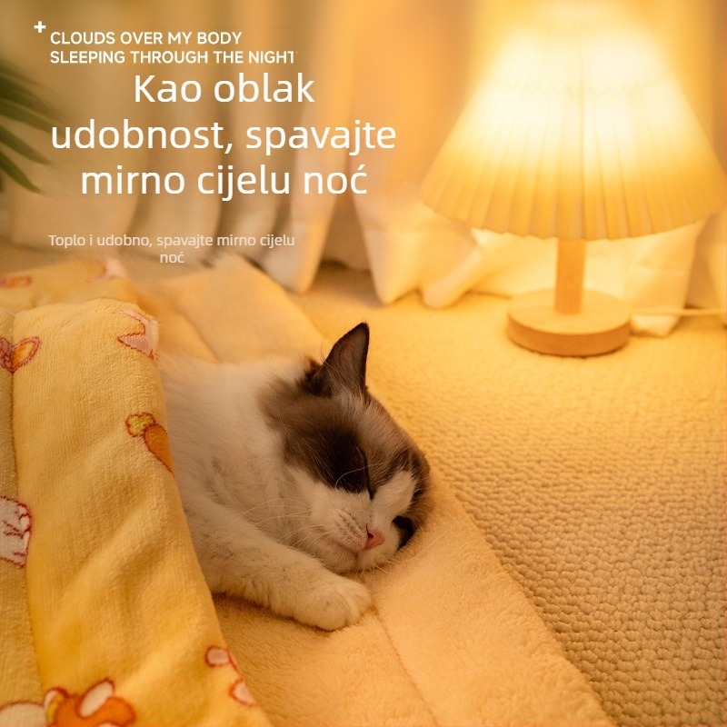 Mačja postelja od tkanine, sjedalo-stil gnijezdo za mačke, porijeklo Jiangsu.