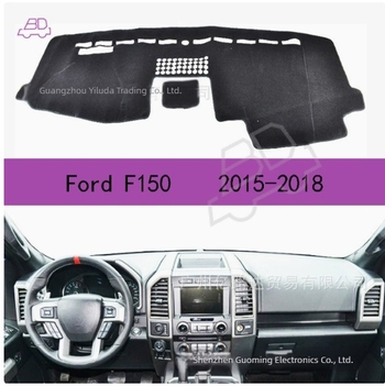 Podmetač za zaštitu instrument ploče Ford F-150 Raptor (2015–2018), lijevo/desno upravljanje, sve sezone, poliester, Tellika