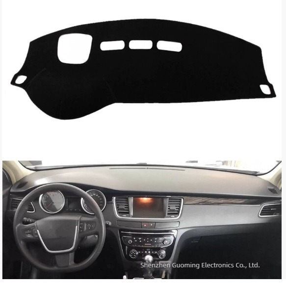 Zaštita središnje ploče automobila, antiodbljesni mat, kompatibilno s Peugeot 508 GT RXH (2010-2018); materijal poliester-silikon; mogućnost prilagodbe po narudžbi; otisak logotipa; pogodno za sve sezone.