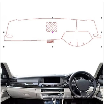 Zaštitna navlaka za ploču BMW 5 Series GT F07 – sve sezone, poliester flanel, velur od kože, prilagodljivo