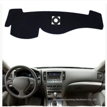 Podloga za ploču instrumenta protiv svjetla Infiniti G25/G35/G37/QX50/QX60/JX35, koža, Yiluda logo marke, prilagodljivo, ovlaštena privatna marka, lijevo i desno