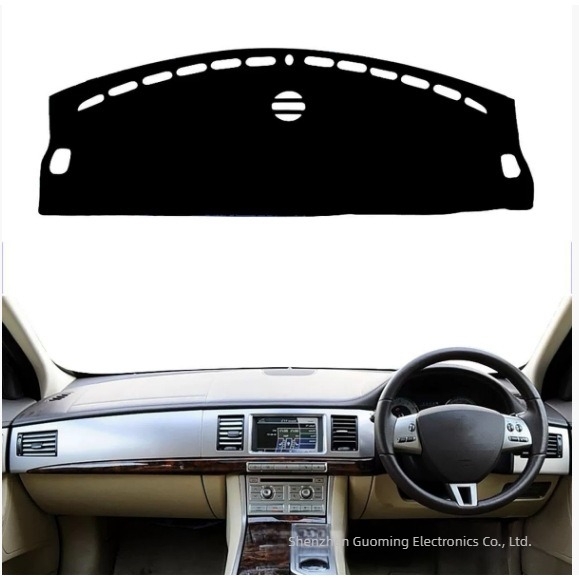 Unutrašnjost automobila — velur, zaštita od sunca, protiv klizanja, svjetlosna zaštita podloga (Kompatibilnost: Jaguar XF 2008-2015; Materijal: Velur; Marka: Yiluda light-proof mat)