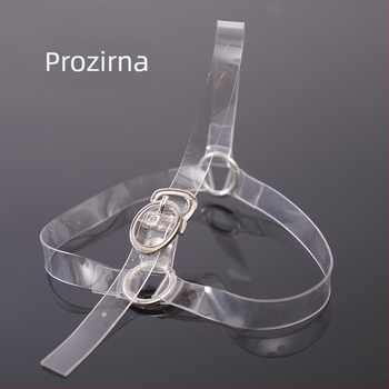 Ženske vezice za cipele s visokim petama — trokutasti stil, prozirne i nevidljive, podesiva duljina, zaštita od ispadanja