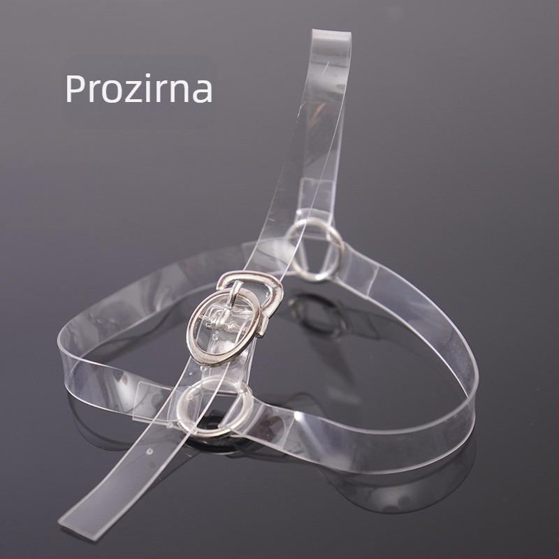Ženske vezice za cipele s visokim petama — trokutasti stil, prozirne i nevidljive, podesiva duljina, zaštita od ispadanja