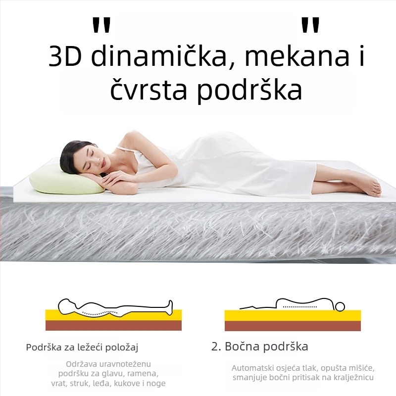 Nadužavajući krevet za kampiranje — težina 5 kg, nosivost 500 kg, površina od četkanog materijala