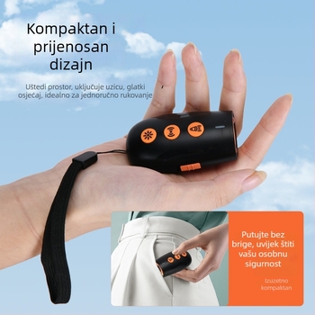 Ultrazvučni sprečivač lajanja psa, prijenosno ručno uređaj za dresuru, plastika, marka Pabi, univerzalno kompatibilan