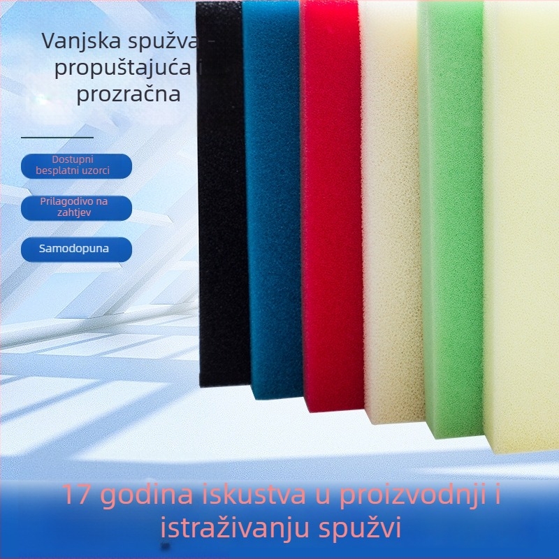 Vanjska podložka za stolicu od visoko guste pene, brzo sušenje (Gustoća: 18-90 g/cm3; Materijal: Poliuretan; Model: Outdoor mesh)