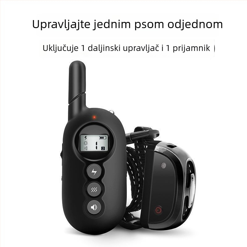 Ovratnica protiv lajanja za mačke, automatska, inteligentna, neštetna, poliester