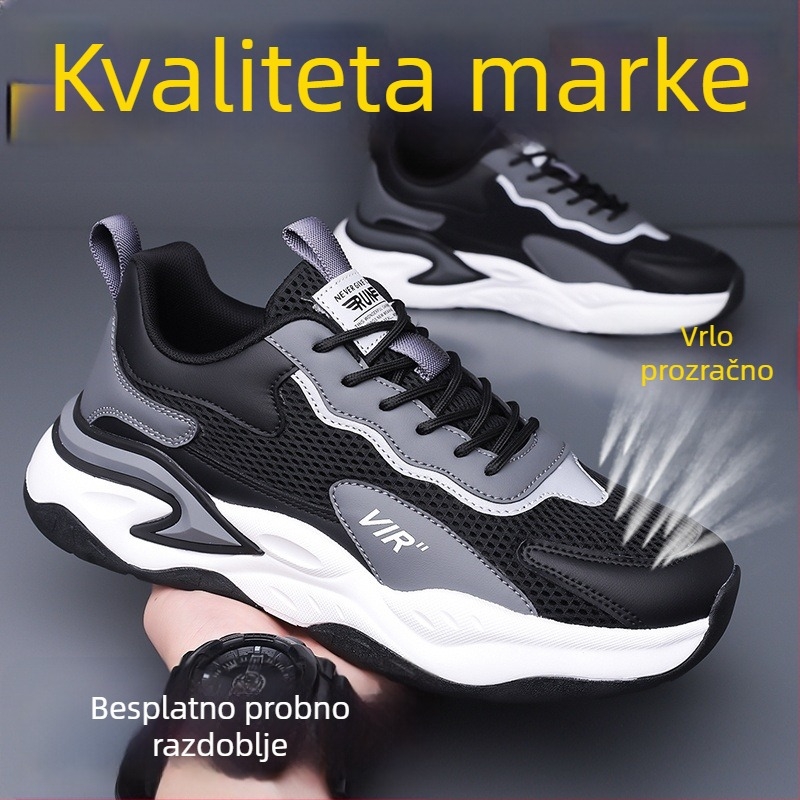 Trail running tenisice, unisex, mrežasti gornji dio, gumeni đon, lagane, prozračne