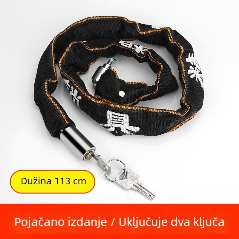 Lančani zaključavac za bicikl – Qing Shang Chain Lock, stil moderne jednostavnosti