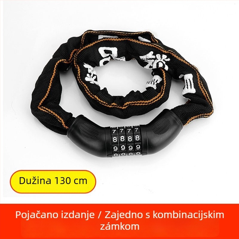 Lančani zaključavac za bicikl – Qing Shang Chain Lock, stil moderne jednostavnosti
