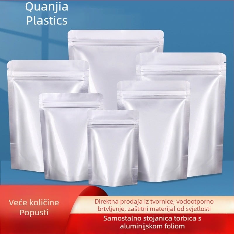 Aluminijska folija, samouzavaranje, otporna na vlagu, stojeća vrećica s zatvaračem za Goji bobice