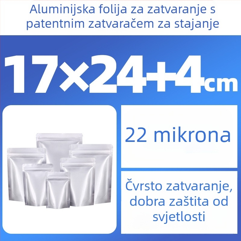 Aluminijska folija, samouzavaranje, otporna na vlagu, stojeća vrećica s zatvaračem za Goji bobice