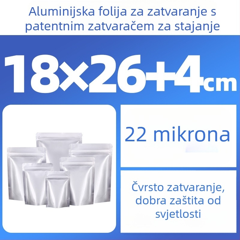Aluminijska folija, samouzavaranje, otporna na vlagu, stojeća vrećica s zatvaračem za Goji bobice