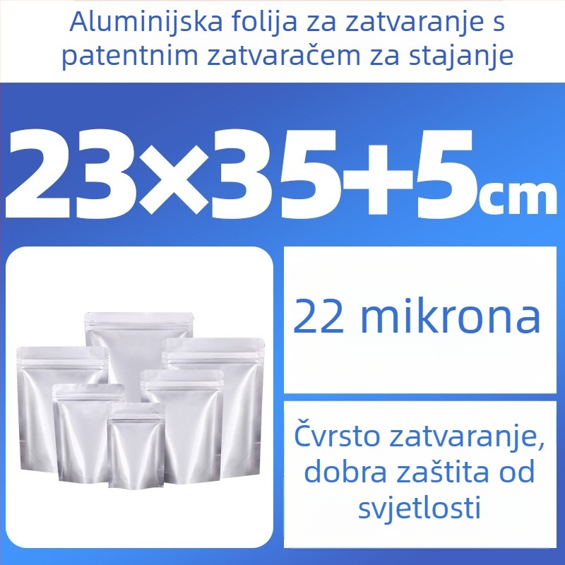 Aluminijska folija, samouzavaranje, otporna na vlagu, stojeća vrećica s zatvaračem za Goji bobice